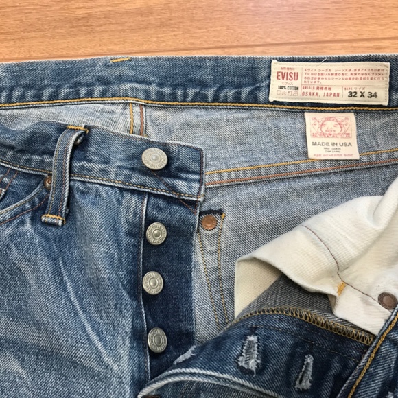 EVISU JEANS NO.4 Size 32 - Picture 8 of 15